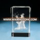 3d Laser Crystal Cube, Engraved Crystal Block for Birthday Souvenir Gifts